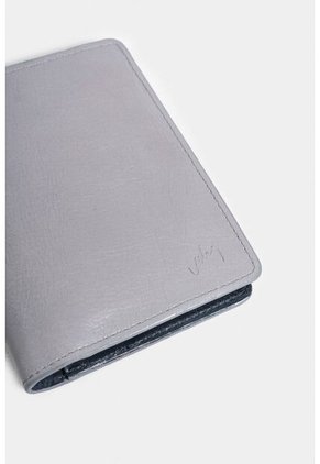 Billetera Turkana De Cuero Para Hombre Vertical Billetera Turkana De Cuero Para Hombre Vertical Gris Vélez