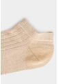 Calcetines Tobilleros Sereno Para Mujer Detalle Lúrex Calcetines Tobilleros Sereno Para Mujer Detalle Lúrex Arena XS VÉLEZ de Vélez