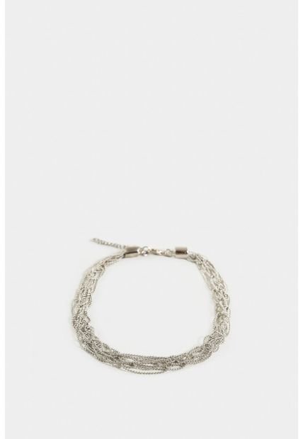 Manilla Salina Para Mujer En Cadena Tejida