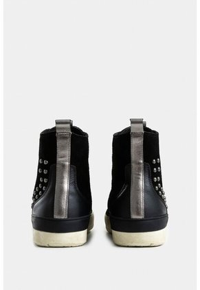 Tenis Bota En Cuero Gamuza Para Mujer Paraíso Tenis Bota En Cuero Gamuza Para Mujer Paraíso Negro 39 VÉLEZ