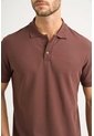 Polo Para Hombre Semi Fit Detalle Jacquard Polo Para Hombre Semi Fit Detalle Jacquard Cafe XL VÉLEZ de Vélez