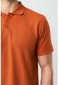 Polo Para Hombre Semi Fit Detalle Jacquard Polo Para Hombre Semi Fit Detalle Jacquard Naranja XXL VÉLEZ de Vélez