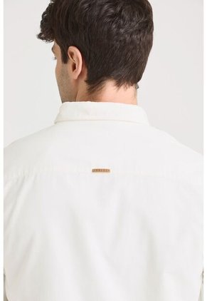 Camisa Parús En Algodón Para Hombre Mini Corduroy Camisa Parús En Algodón Para Hombre Mini Corduroy Blanco M Vélez