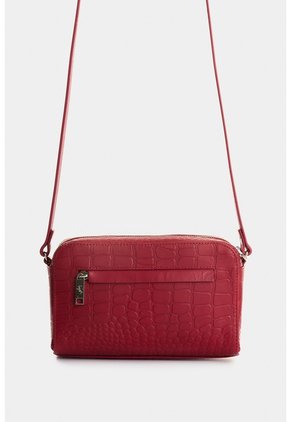Manos Libres De Cuero Grabado Para Mujer Verona Manos Libres De Cuero Grabado Para Mujer Verona Rojo VÉLEZ