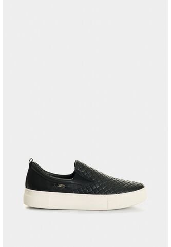 Mocasines De Cuero Grabado Para Mujer Anastasia Mocasines De Cuero Grabado Para Mujer Anastasia Negro 36 VÉLEZ Vélez