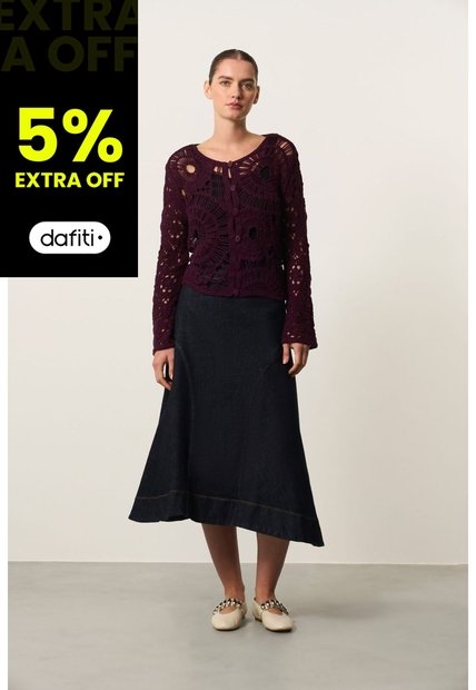 Cardigan Tejido Oversize Para Mujer Luma Cardigan Tejido Oversize Para Mujer Luma Vinotinto S VÉLEZ