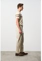Pantalón Apis En Drill Para Hombre Silueta Baggy Pantalón Apis En Drill Para Hombre Silueta Baggy Beige 32 VÉLEZ de Vélez