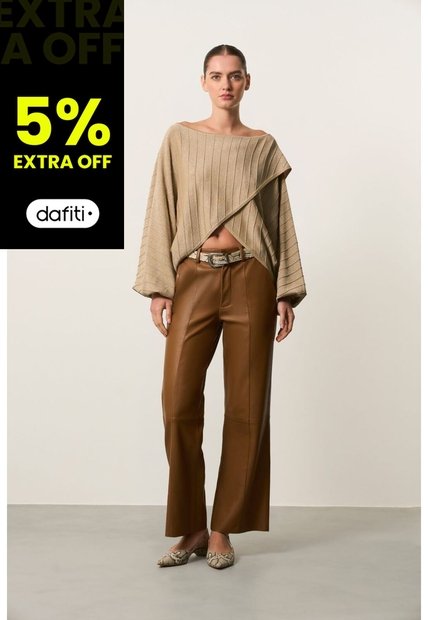 Sweater Oversize Tejido Para Mujer Cayena Sweater Oversize Tejido Para Mujer Cayena Arena XS VÉLEZ