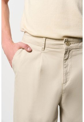 Pantalón Apis En Drill Para Hombre Silueta Baggy Pantalón Apis En Drill Para Hombre Silueta Baggy Beige 32 VÉLEZ