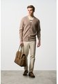 Pantalón Apis En Drill Para Hombre Silueta Baggy Pantalón Apis En Drill Para Hombre Silueta Baggy Beige 32 VÉLEZ de Vélez
