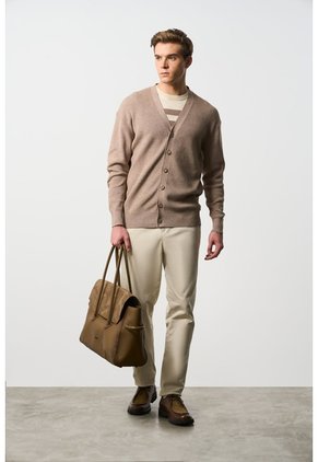 Pantalón Apis En Drill Para Hombre Silueta Baggy Pantalón Apis En Drill Para Hombre Silueta Baggy Beige 32 VÉLEZ