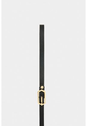 Cinturón Unifaz De Cuero Para Mujer Aura Cinturón Unifaz De Cuero Para Mujer Aura Negro S VÉLEZ