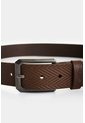 Cinturón Unifaz De Cuero Grabado Para Hombre Loa Cinturón Unifaz De Cuero Grabado Para Hombre Loa Cafe 30 VÉLEZ de Vélez