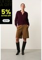 Polo Manga Larga Tejida Para Mujer Ambe Polo Manga Larga Tejida Para Mujer Ambe Vinotinto M VÉLEZ de Vélez