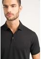 Polo Lucca Manga Corta Para Hombre Texturizada Polo Lucca Manga Corta Para Hombre Texturizada Negro XS VÉLEZ de Vélez