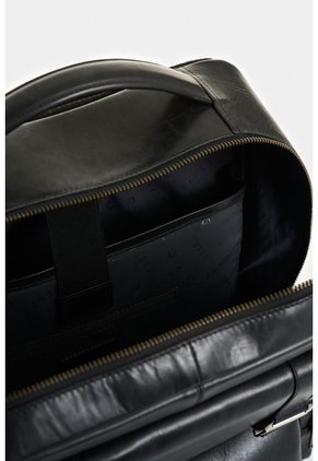 Morral De Cuero Para Hombre Barcelo 2 Morral De Cuero Para Hombre Barcelo 2 Negro VÉLEZ