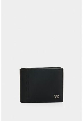 Kit Billetera + Llavero De Cuero Para Hombre Brand 2 Kit Billetera + Llavero De Cuero Para Hombre Brand 2 Negro VÉLEZ