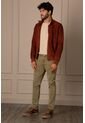 Chaqueta Bomber Azalea De Gamuza Para Hombre Bolsillos Chaqueta Bomber Azalea De Gamuza Para Hombre Bolsillos Terracota M Vélez de Vélez