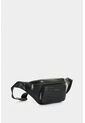 Riñonera Mini De Cuero Con Detalle Tejido Para Hombre Brunet 2.0 Riñonera Mini De Cuero Con Detalle Tejido Para Hombre Brunet 2.0 Negro VÉLEZ de Vélez