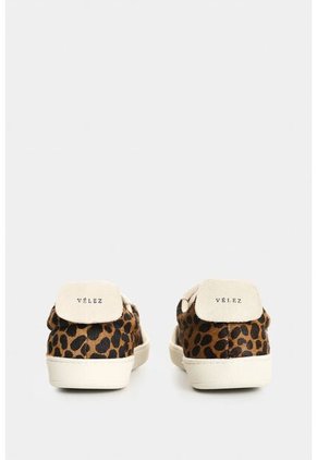 Tenis De Cuero Pelo Y Animal Print Para Mujer Flair Tenis De Cuero Pelo Y Animal Print Para Mujer Flair Arena 34 VÉLEZ