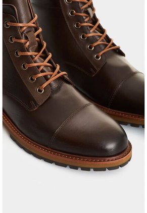 Botas De Cuero Para Hombre Ray Botas De Cuero Para Hombre Ray Cafe 44 VÉLEZ
