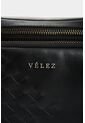Riñonera Mini De Cuero Con Detalle Tejido Para Hombre Brunet 2.0 Riñonera Mini De Cuero Con Detalle Tejido Para Hombre Brunet 2.0 Negro VÉLEZ de Vélez