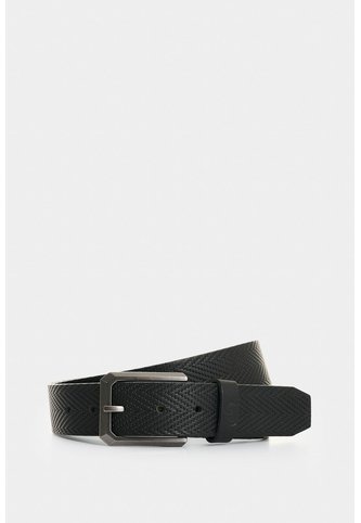 Cinturón Unifaz De Cuero Grabado Para Hombre Loa Cinturón Unifaz De Cuero Grabado Para Hombre Loa Negro 34 VÉLEZ Vélez