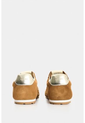 Sneaker De Cuero Carnaza Para Mujer Savanna Stitch Sneaker De Cuero Carnaza Para Mujer Savanna Stitch Miel 37 VÉLEZ