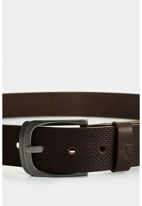 Cinturón Unifaz De Cuero Para Hombre Kay Cinturón Unifaz De Cuero Para Hombre Kay Cafe 42 VÉLEZ