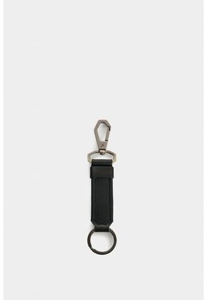 Kit Billetera + Llavero De Cuero Para Hombre Brand 2 Kit Billetera + Llavero De Cuero Para Hombre Brand 2 Negro VÉLEZ