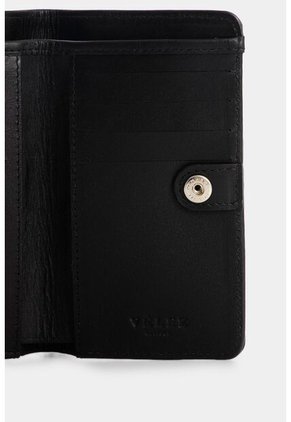 Billetera En Cuero Para Mujer Oslo Billetera En Cuero Para Mujer Oslo Negro VÉLEZ