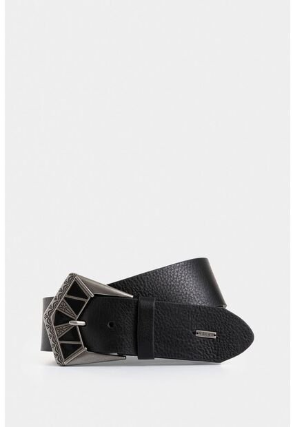 Fajón Unifaz Trébol De Cuero Para Mujer Bordes A Tono Fajón Unifaz Trébol De Cuero Para Mujer Bordes A Tono Negro S Vélez