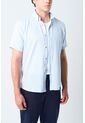 Camisa Manga Corta Enif Para Hombre Silueta Clásica Camisa Manga Corta Enif Para Hombre Silueta Clásica Azul Claro L VÉLEZ de Vélez