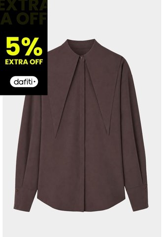 Camisa Manga Larga Para Mujer Luma Camisa Manga Larga Para Mujer Luma Cafe XL VÉLEZ Vélez