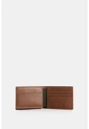 Billetera De Cuero Para Hombre Nogal 2 Billetera De Cuero Para Hombre Nogal 2 Miel VÉLEZ