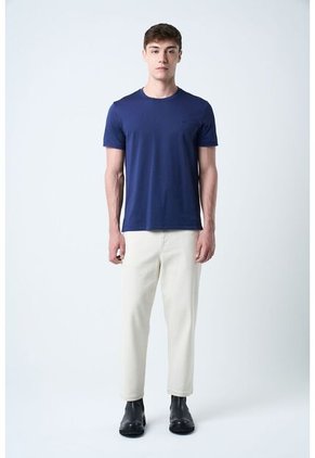 Camiseta Micropima Arizona Para Hombre Semi Ajustada Camiseta Micropima Arizona Para Hombre Semi Ajustada Azul Oscuro L VÉLEZ