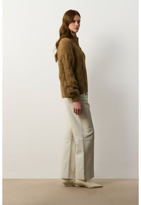 Cardigan Tejido Para Mujer Misak Cardigan Tejido Para Mujer Misak Tabaco S VÉLEZ