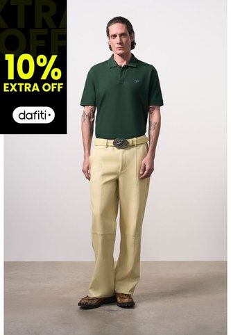 Pantalón En Cuero Para Hombre Pantalón En Cuero Para Hombre Amarillo 32 VÉLEZ Vélez