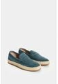 Mocasines De Cuero Gamuzado Para Hombre Ocean Mocasines De Cuero Gamuzado Para Hombre Ocean Azul Claro 42 VÉLEZ de Vélez