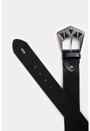 Fajón Unifaz Trébol De Cuero Para Mujer Bordes A Tono Fajón Unifaz Trébol De Cuero Para Mujer Bordes A Tono Negro S Vélez