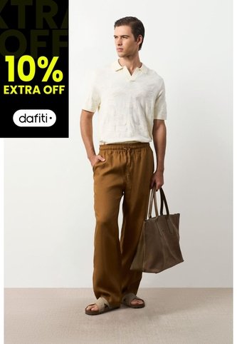 Pantalón Relaxed Fit Para Hombre Elon Pantalón Relaxed Fit Para Hombre Elon Cafe 36 VÉLEZ Vélez
