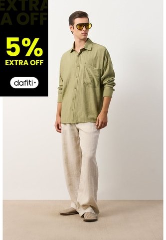 Camisa Loa Manga Larga Para Hombre Camisa Loa Manga Larga Para Hombre Verde Oliva XL VÉLEZ Vélez