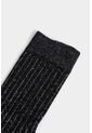 Calcetines Largos Sendero Para Mujer Acanalados Calcetines Largos Sendero Para Mujer Acanalados Negro XS VÉLEZ de Vélez