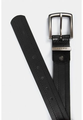 Cinturón Unifaz Coraje De Cuero Para Hombre Pasador Metálico Cinturón Unifaz Coraje De Cuero Para Hombre Pasador Metálico Negro 38 VÉLEZ