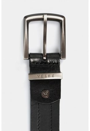 Cinturón Unifaz Coraje De Cuero Para Hombre Pasador Metálico Cinturón Unifaz Coraje De Cuero Para Hombre Pasador Metálico Negro 38 VÉLEZ