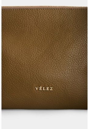 Cosmetiquera En Cuero Para Mujer Cuzzo Cosmetiquera En Cuero Para Mujer Cuzzo Tabaco VÉLEZ