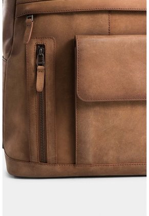 Morral Pekin De Cuero Para Hombre Estilo Clásico Morral Pekin De Cuero Para Hombre Estilo Clásico Miel VÉLEZ