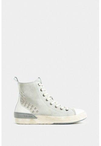 Tenis Bota En Cuero Gamuza Para Mujer Paraíso Tenis Bota En Cuero Gamuza Para Mujer Paraíso Blanco 36 VÉLEZ Vélez