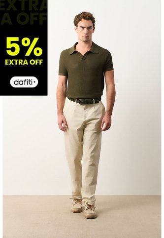 Polo Manga Corta Draco 2.0 Tejida Para Hombre Texturizada Polo Manga Corta Draco 2.0 Tejida Para Hombre Texturizada Verde Oliva XL VÉLEZ Vélez