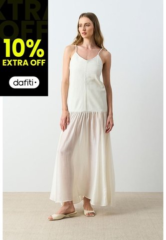 Vestido Maxi Para Mujer Pearl Vestido Maxi Para Mujer Pearl Blanco 12 VÉLEZ Vélez